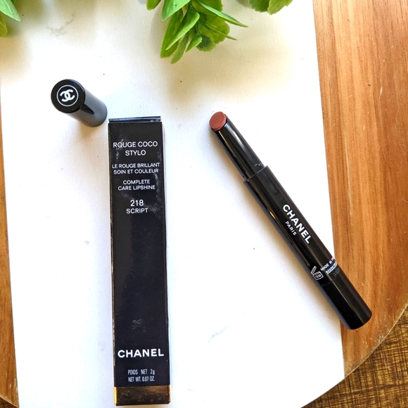 CHANEL Other - CHANEL Rouge Coco Stylo lipshine 218 Script